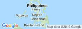 Central Visayas map